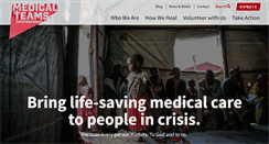 Desktop Screenshot of medicalteams.org